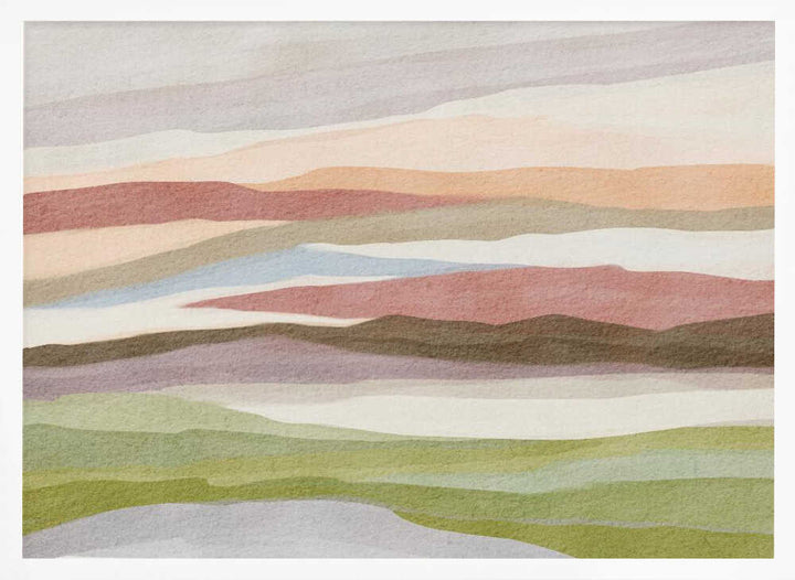 "Muted Desert Landscape" by Nikita Jariwala — Landscape Wall Art