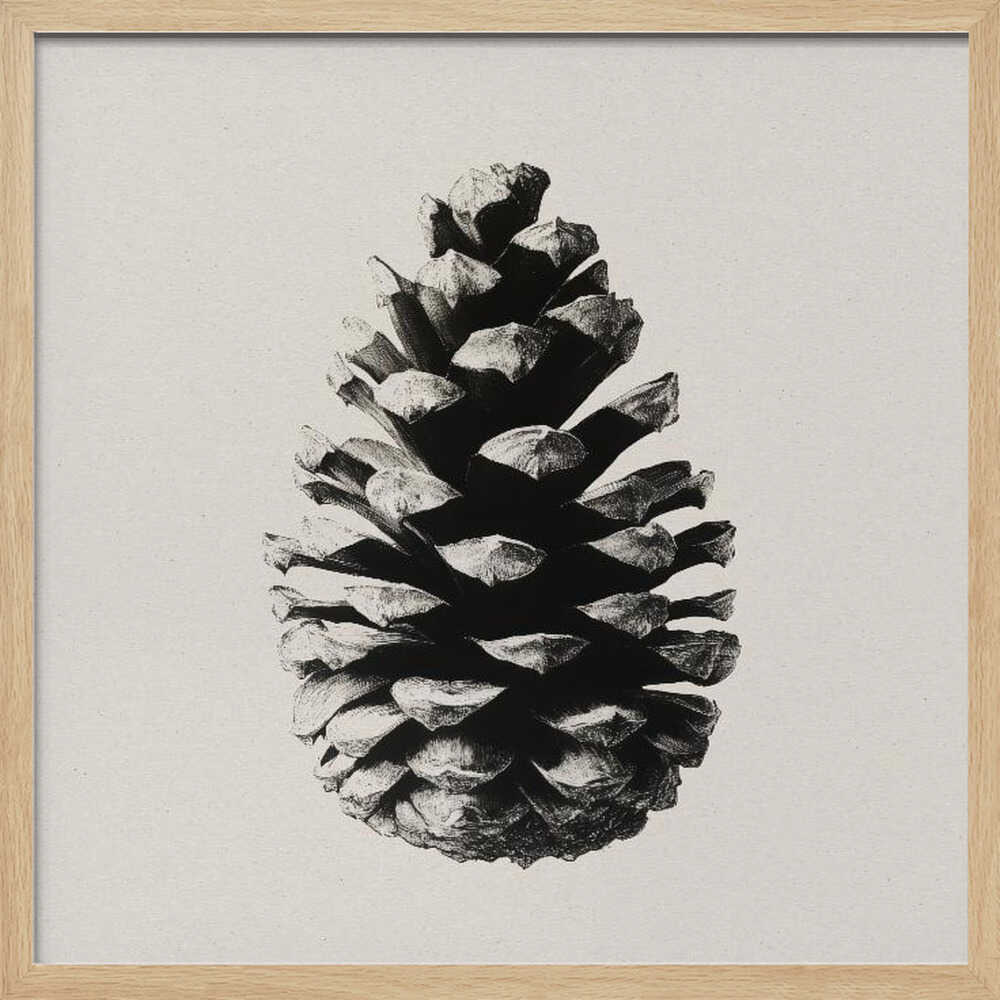 Pinecone Silhouette