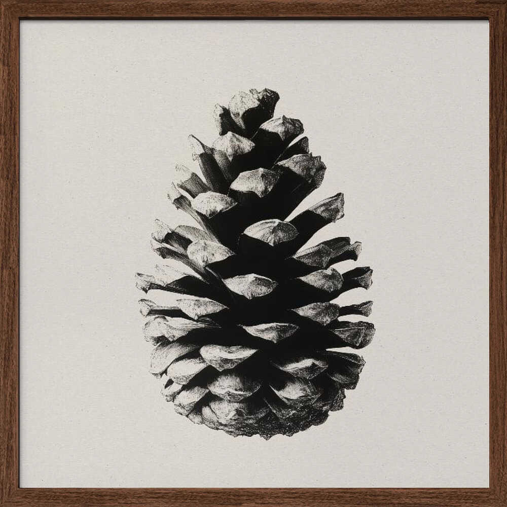 Pinecone Silhouette