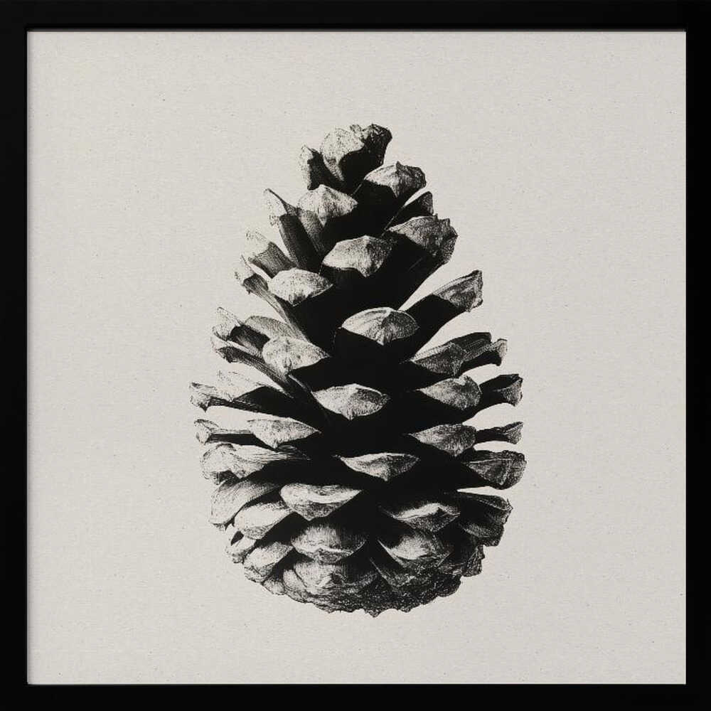 Pinecone Silhouette