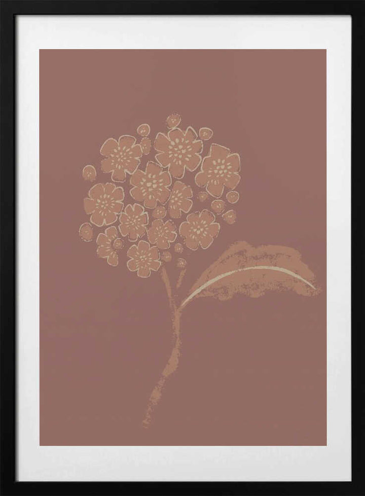 "Earthy Botanical Bloom" by Nikita Jariwala — Botanical Wall Art