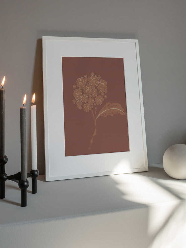 "Earthy Botanical Bloom" by Nikita Jariwala — Botanical Wall Art