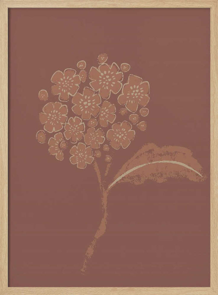 "Earthy Botanical Bloom" by Nikita Jariwala — Botanical Wall Art