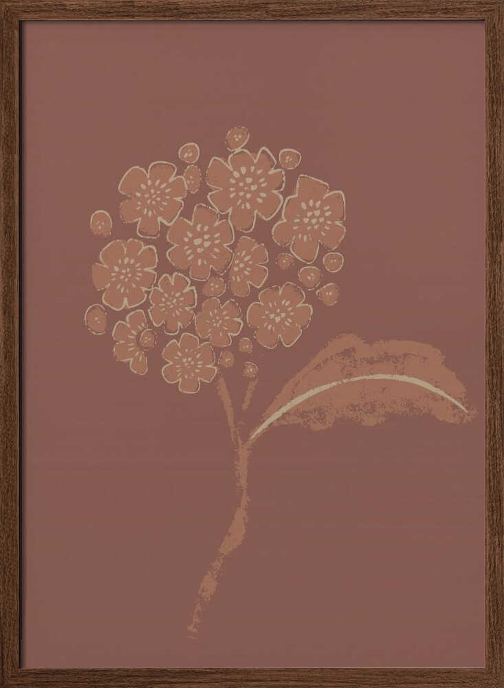 "Earthy Botanical Bloom" by Nikita Jariwala — Botanical Wall Art
