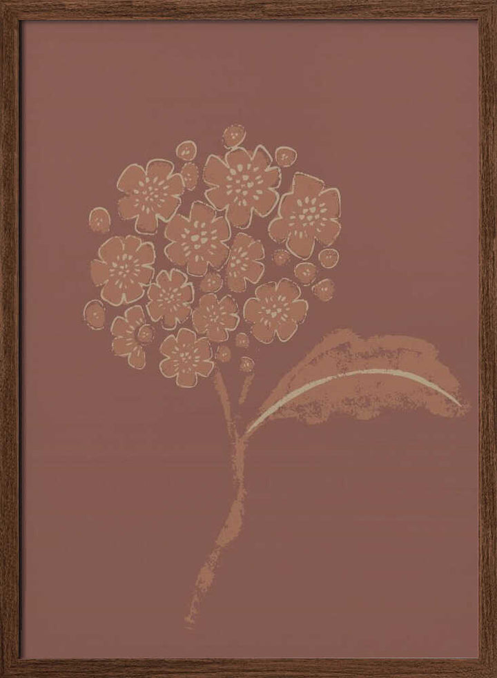 "Earthy Botanical Bloom" by Nikita Jariwala — Botanical Wall Art