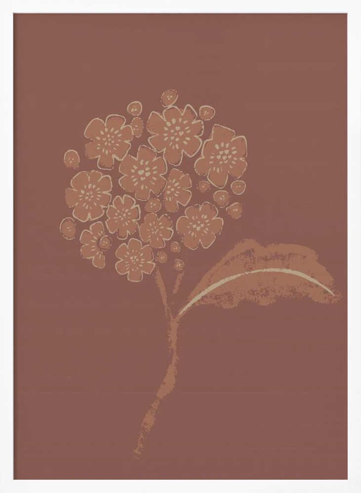 "Earthy Botanical Bloom" by Nikita Jariwala — Botanical Wall Art