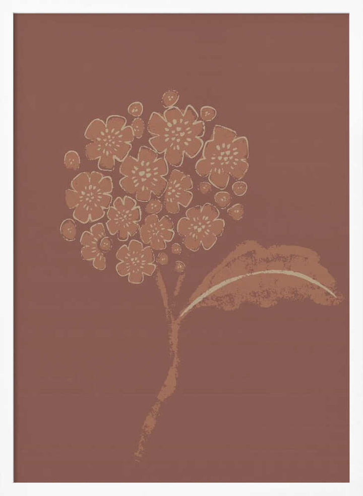 "Earthy Botanical Bloom" by Nikita Jariwala — Botanical Wall Art