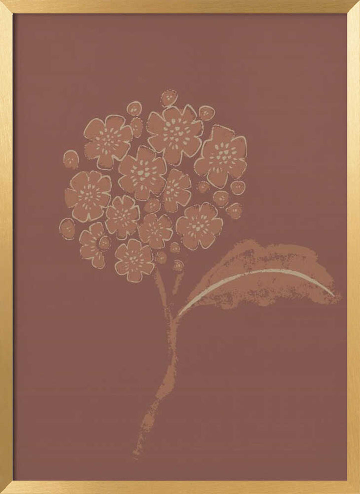 "Earthy Botanical Bloom" by Nikita Jariwala — Botanical Wall Art