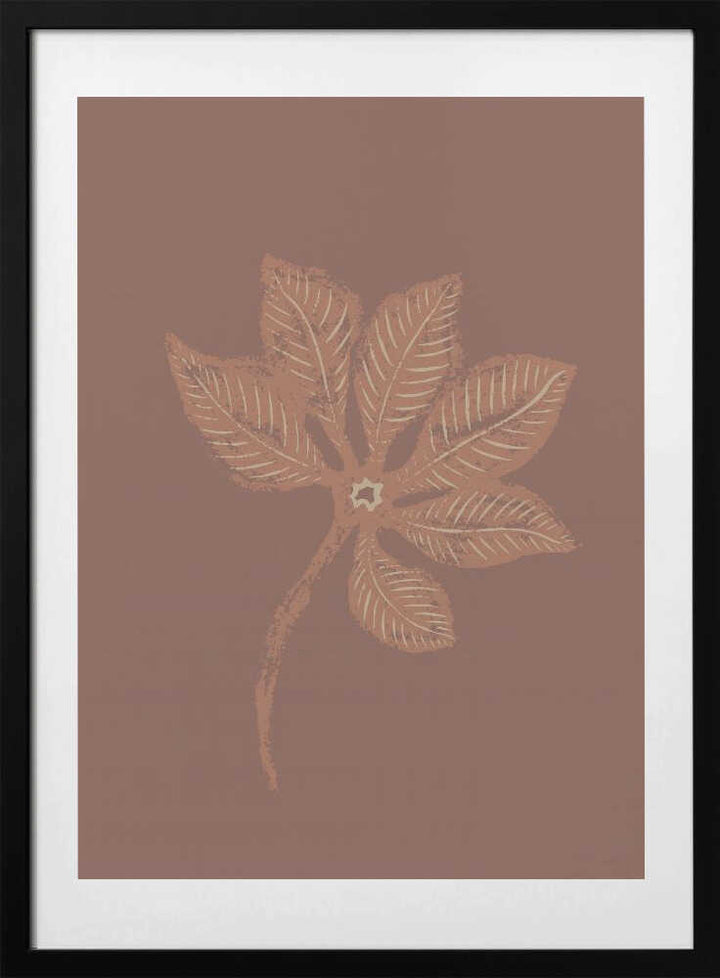 "Textured Botanical Leaf" by Nikita Jariwala — Botanical Wall Art