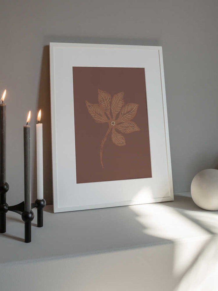 "Textured Botanical Leaf" by Nikita Jariwala — Botanical Wall Art
