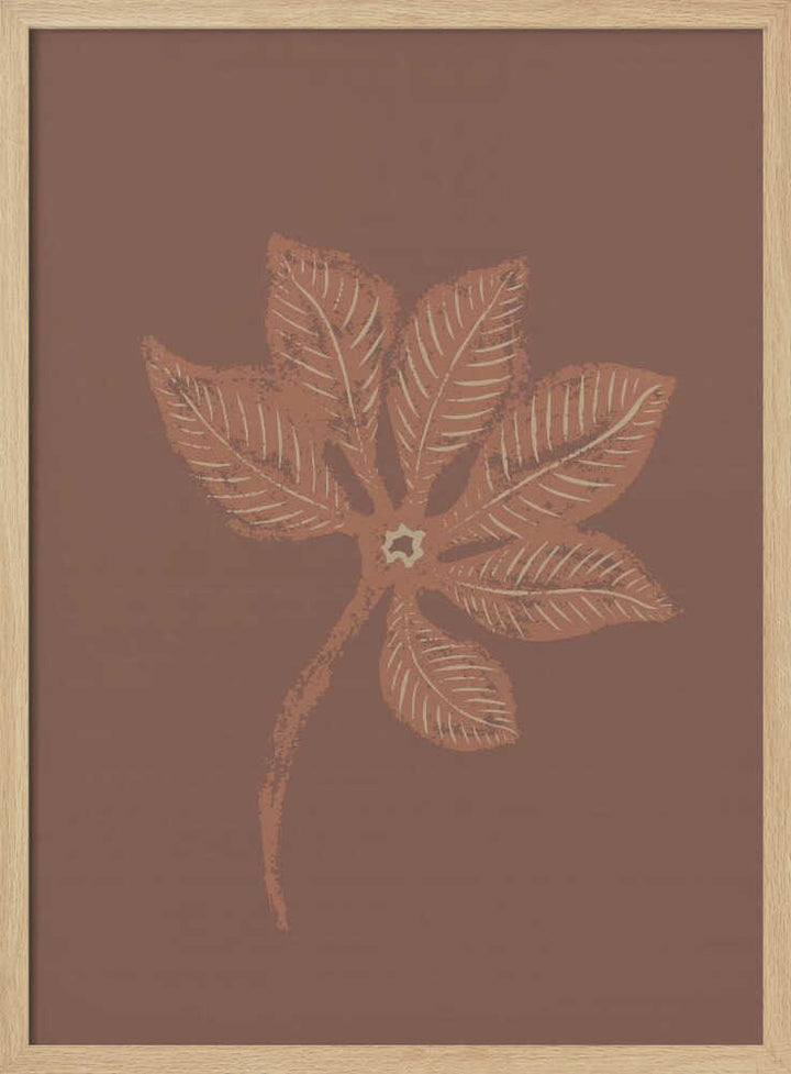 "Textured Botanical Leaf" by Nikita Jariwala — Botanical Wall Art