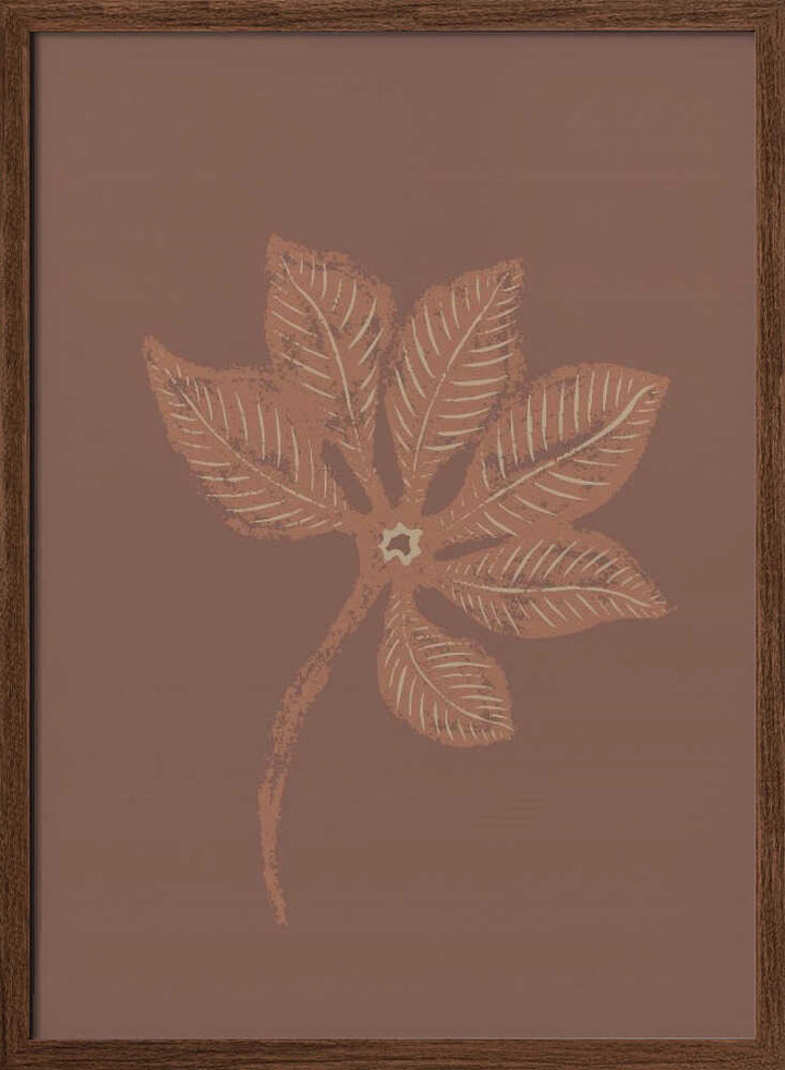 "Textured Botanical Leaf" by Nikita Jariwala — Botanical Wall Art