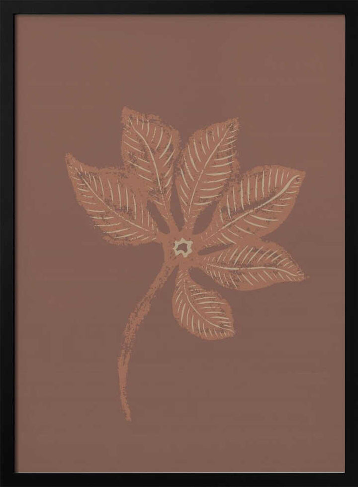 "Textured Botanical Leaf" by Nikita Jariwala — Botanical Wall Art