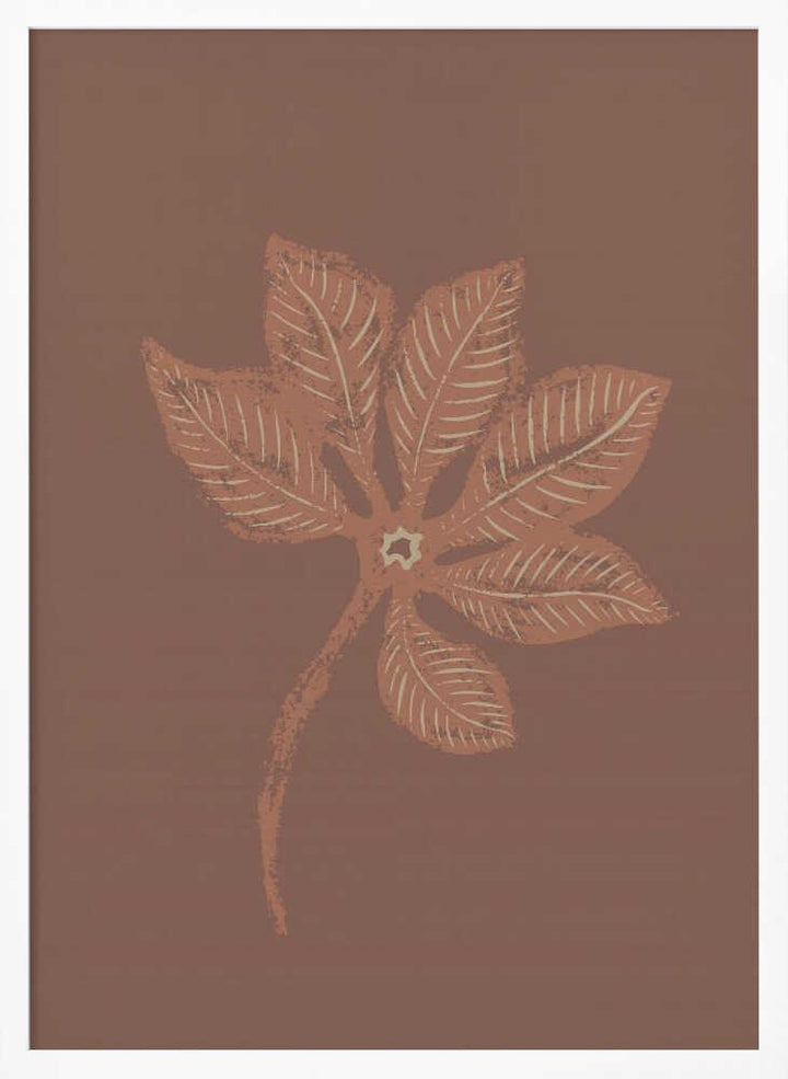 "Textured Botanical Leaf" by Nikita Jariwala — Botanical Wall Art