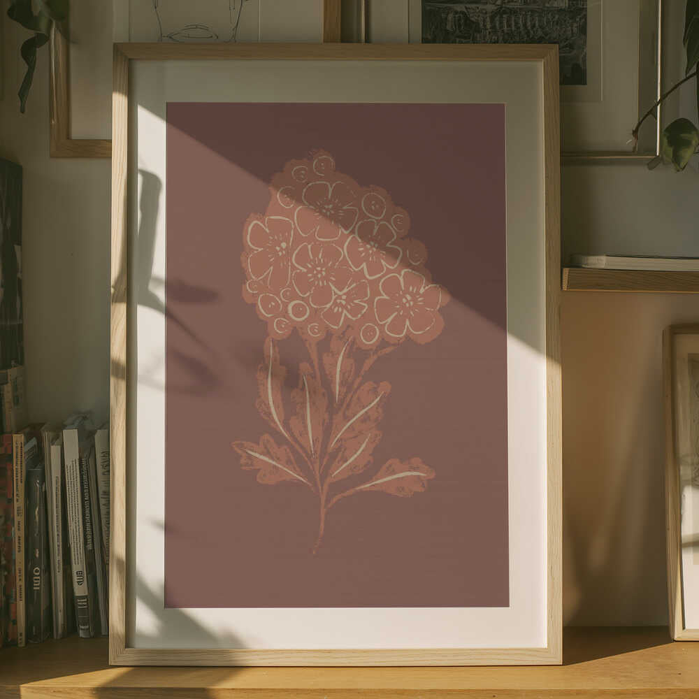 "Rustic Botanical Bloom" by Nikita Jariwala — Botanical Wall Art