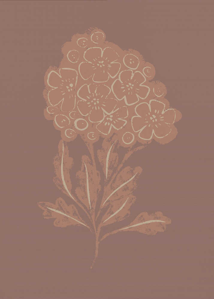 "Rustic Botanical Bloom" by Nikita Jariwala — Botanical Wall Art