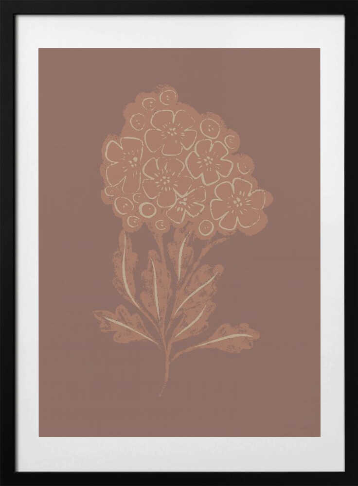 "Rustic Botanical Bloom" by Nikita Jariwala — Botanical Wall Art