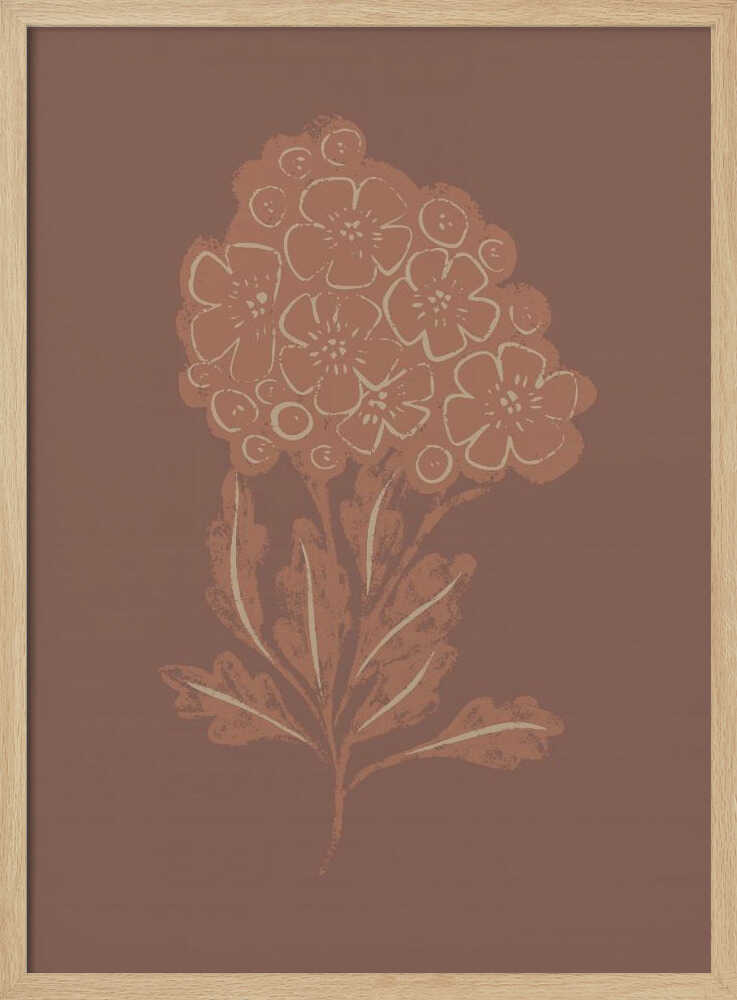 "Rustic Botanical Bloom" by Nikita Jariwala — Botanical Wall Art