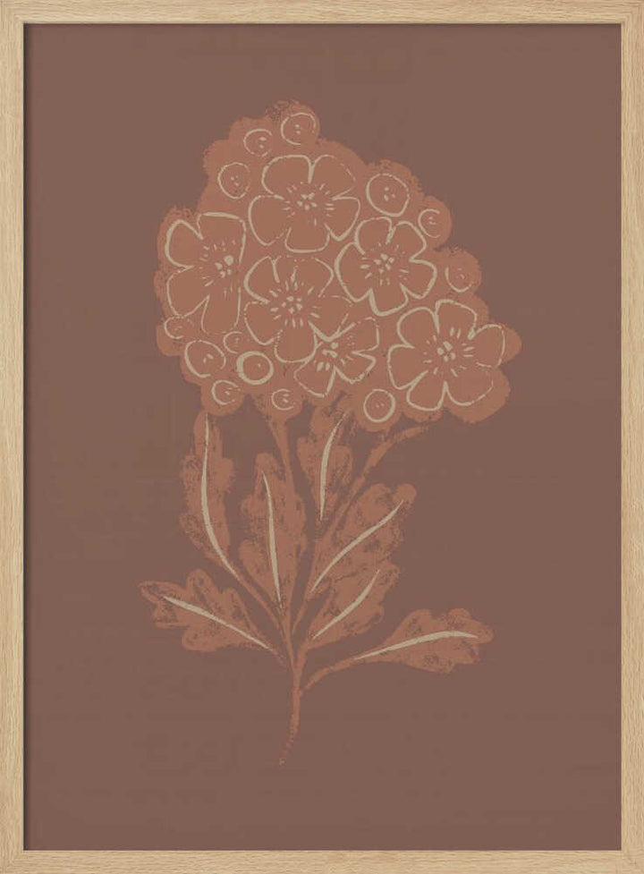 "Rustic Botanical Bloom" by Nikita Jariwala — Botanical Wall Art