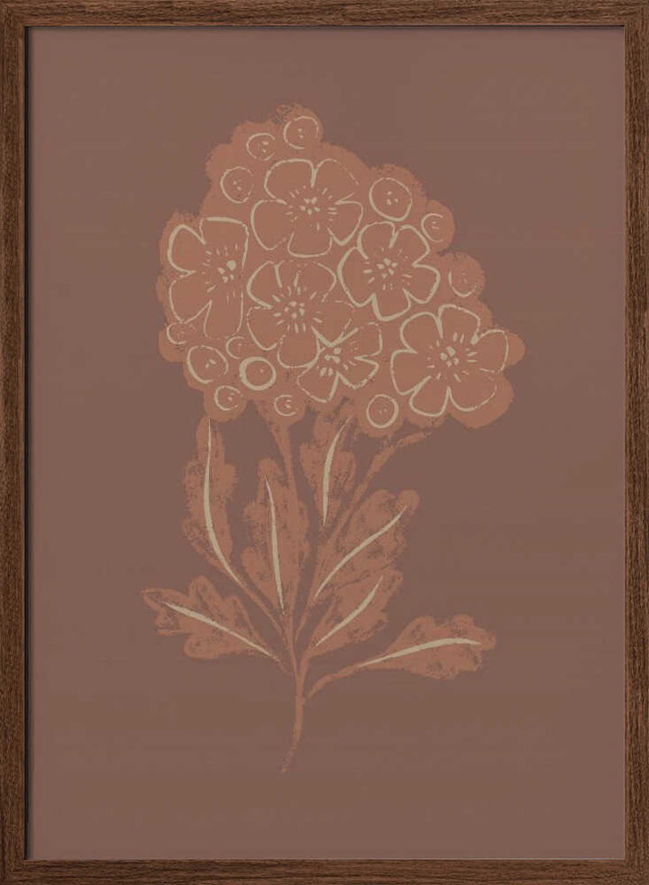 "Rustic Botanical Bloom" by Nikita Jariwala — Botanical Wall Art