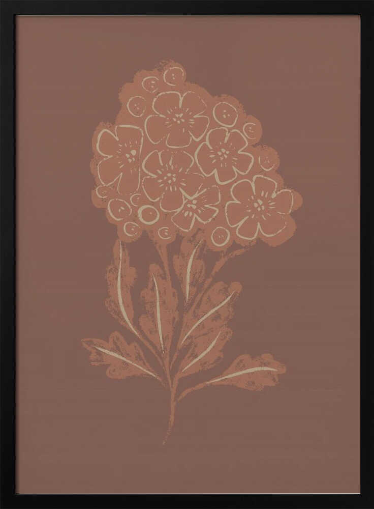 "Rustic Botanical Bloom" by Nikita Jariwala — Botanical Wall Art