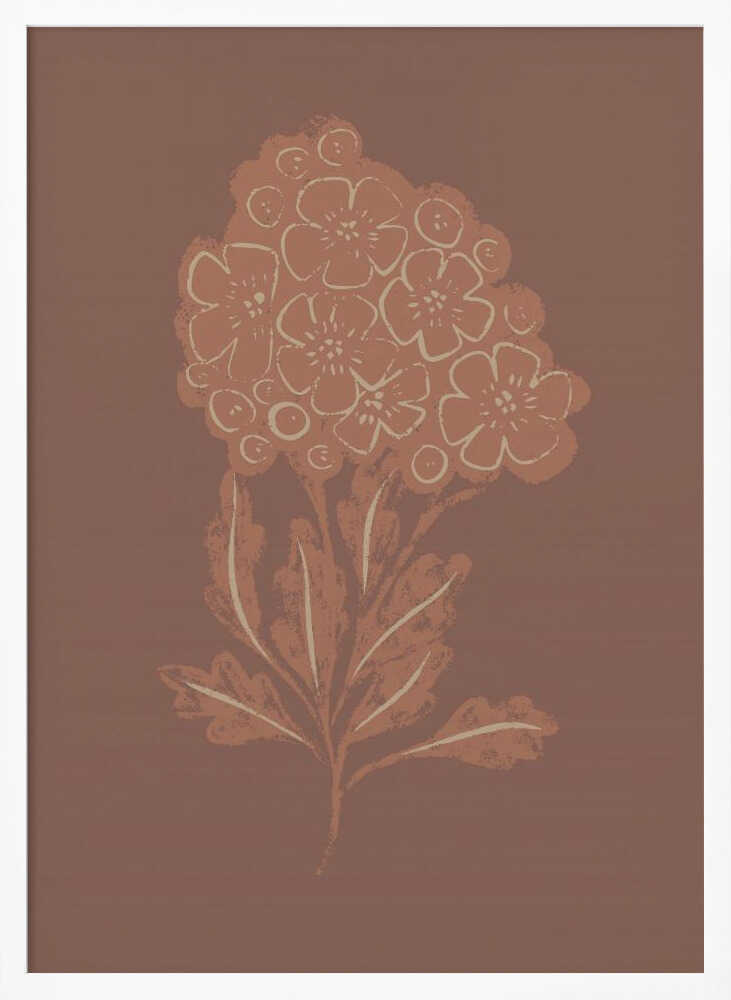 "Rustic Botanical Bloom" by Nikita Jariwala — Botanical Wall Art
