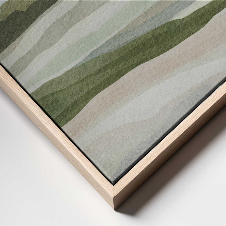 "Rolling Pastel Landscape" by Nikita Jariwala — Landscape Wall Art