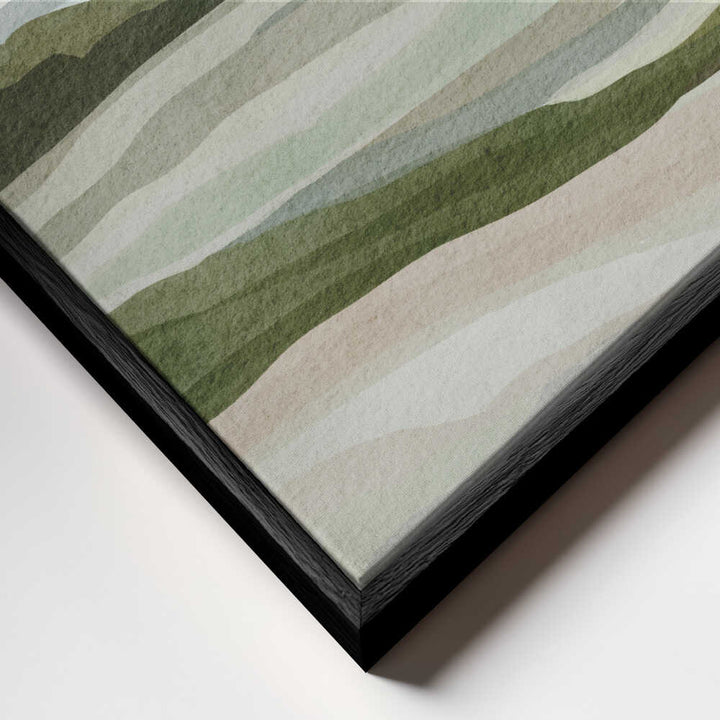 "Rolling Pastel Landscape" by Nikita Jariwala — Landscape Wall Art