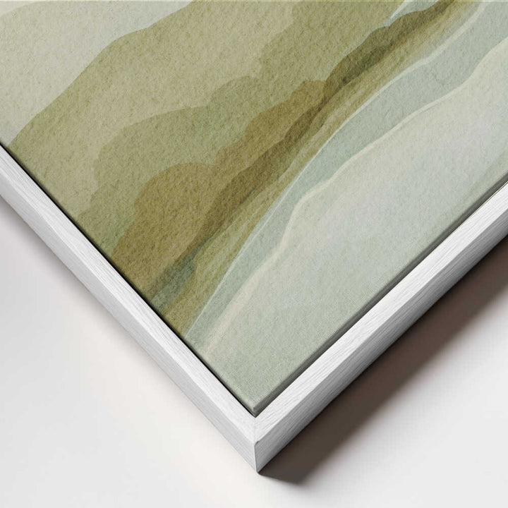 "Watercolor Mountain Valley" by Nikita Jariwala — Landscape Wall Art