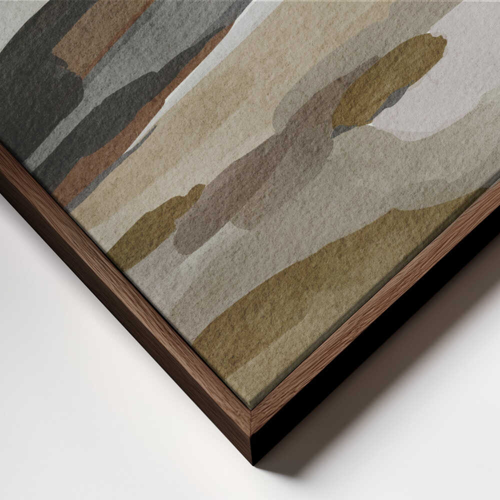 "Soft Abstract Coast" by Nikita Jariwala — Coastal Wall Art