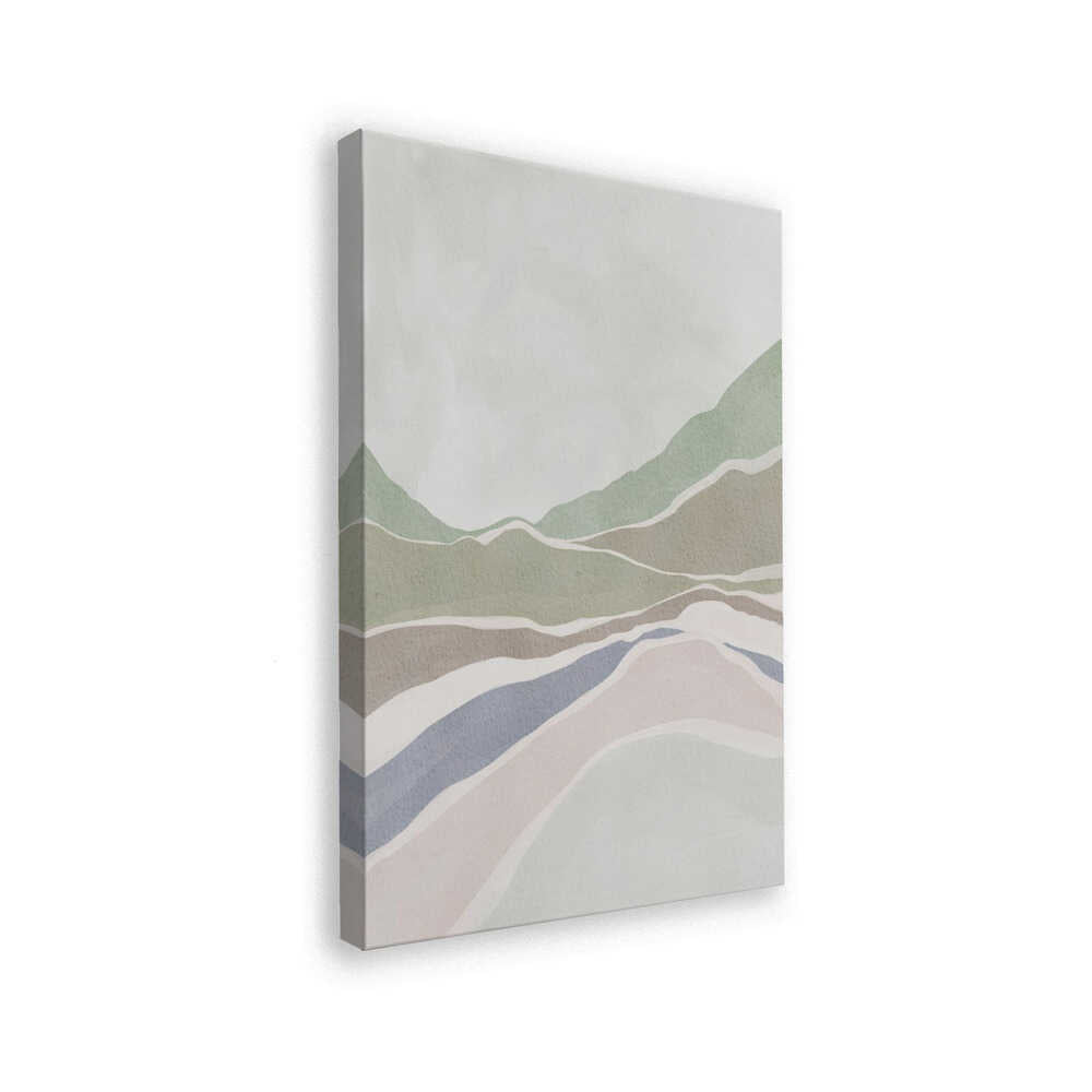 "Muted Hills Landscape" by Nikita Jariwala — Landscape Wall Art