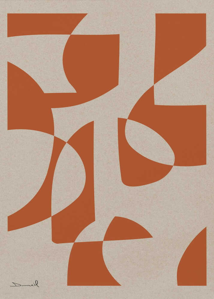 "Profond" by Dan Hobday — Abstract Wall Art