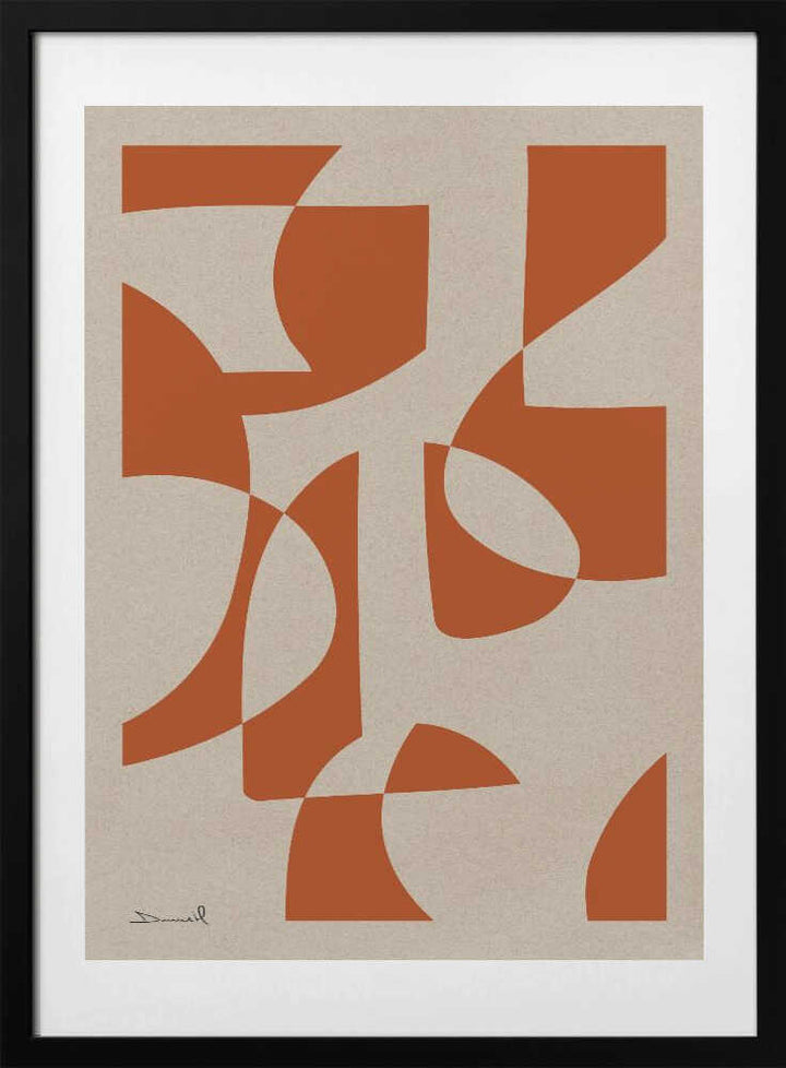 "Profond" by Dan Hobday — Abstract Wall Art