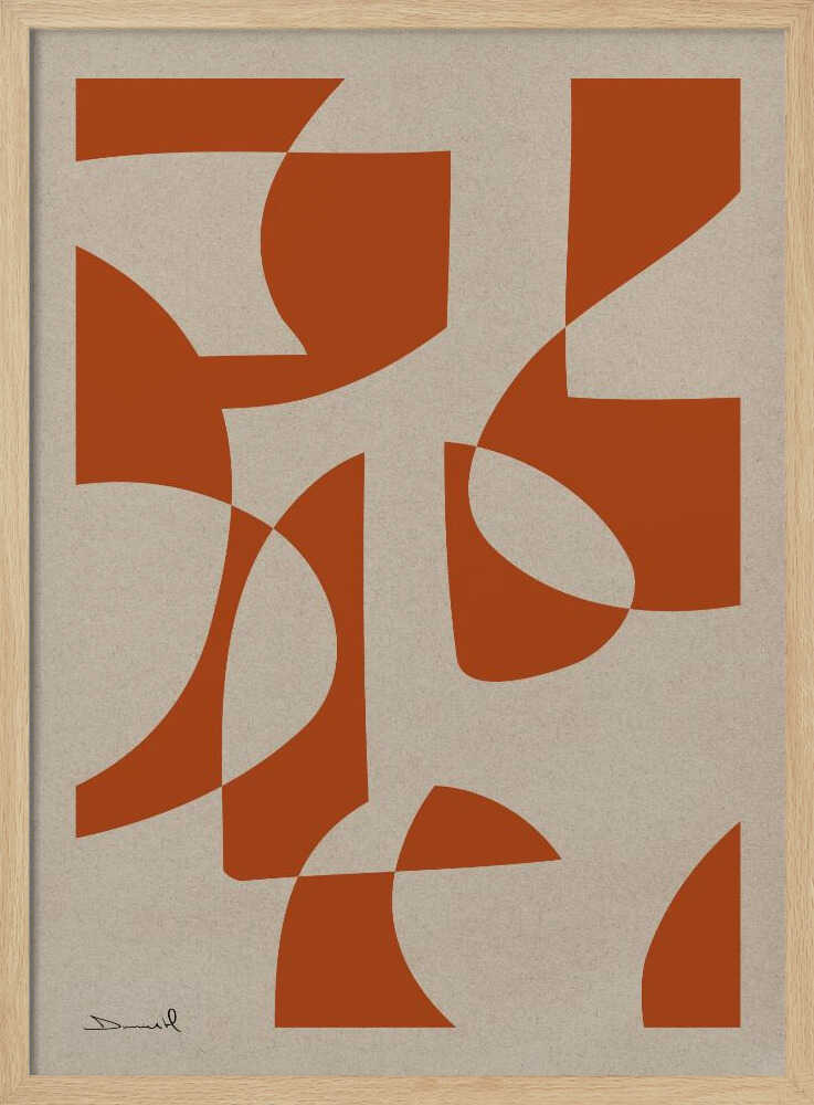"Profond" by Dan Hobday — Abstract Wall Art