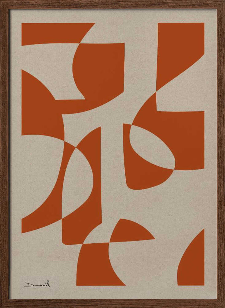 "Profond" by Dan Hobday — Abstract Wall Art