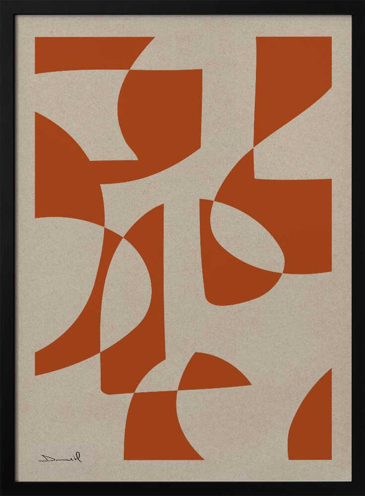 "Profond" by Dan Hobday — Abstract Wall Art