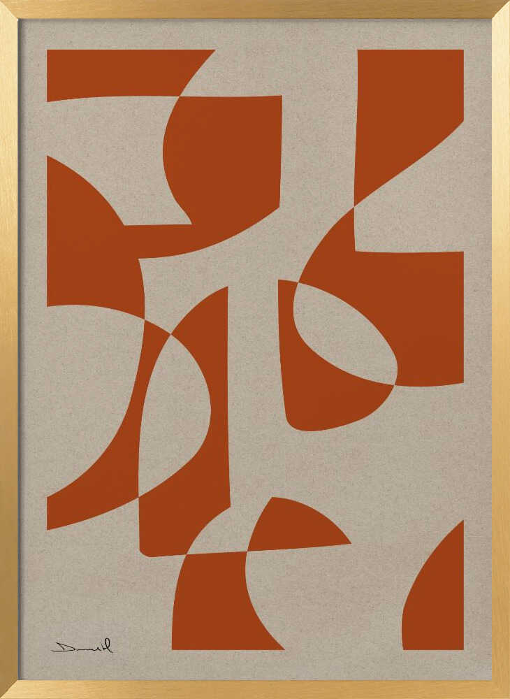 "Profond" by Dan Hobday — Abstract Wall Art