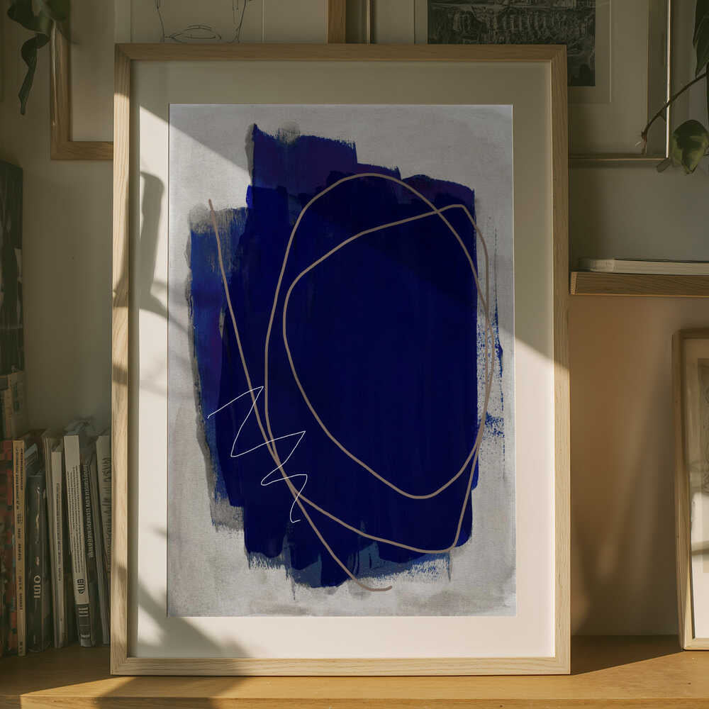 Blue Strokes 5