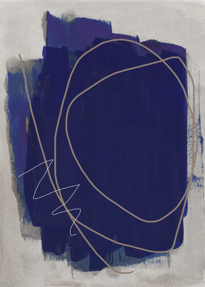 Blue Strokes 5