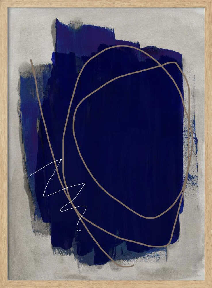 Blue Strokes 5