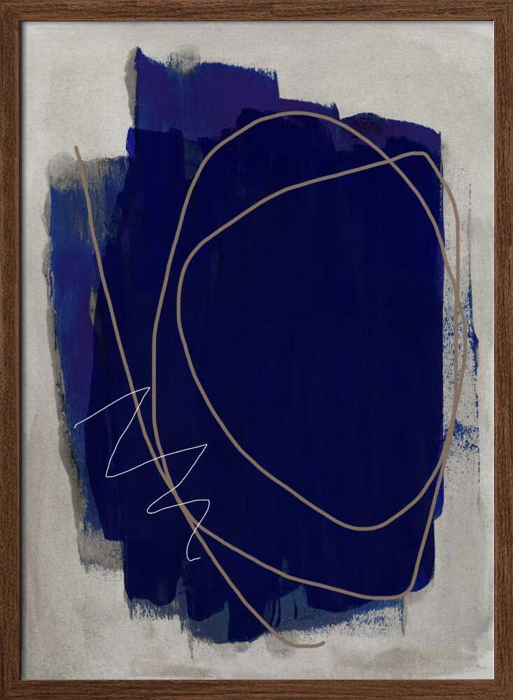 Blue Strokes 5