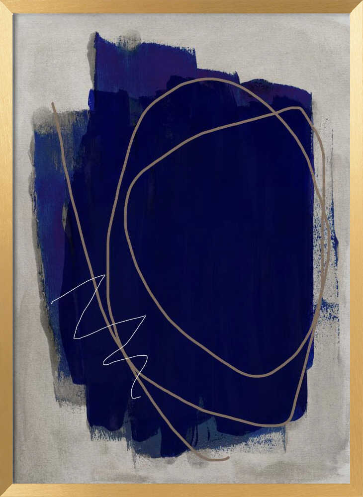 Blue Strokes 5