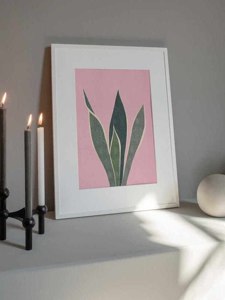 Minimal Pink Foliage