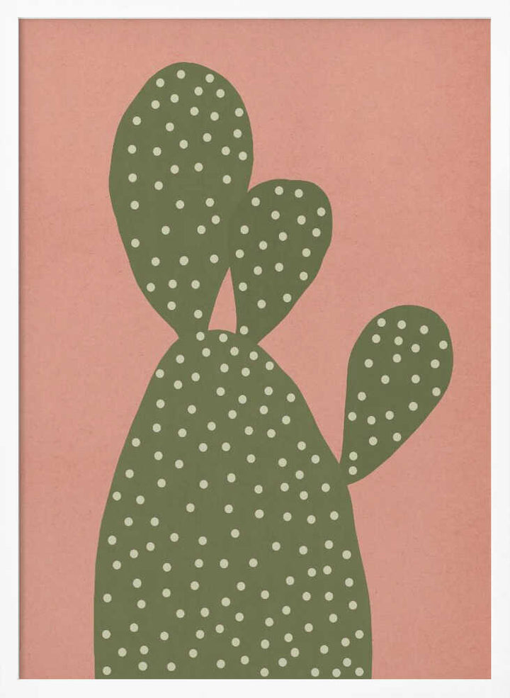 Modern Pink Cactus