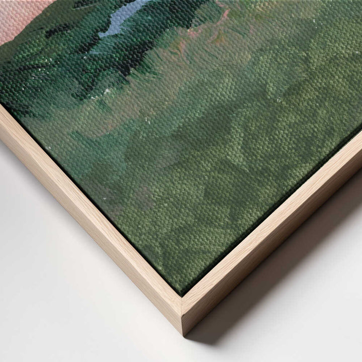 "Pink Sky Coastal View" by Nikita Jariwala — Coastal Wall Art