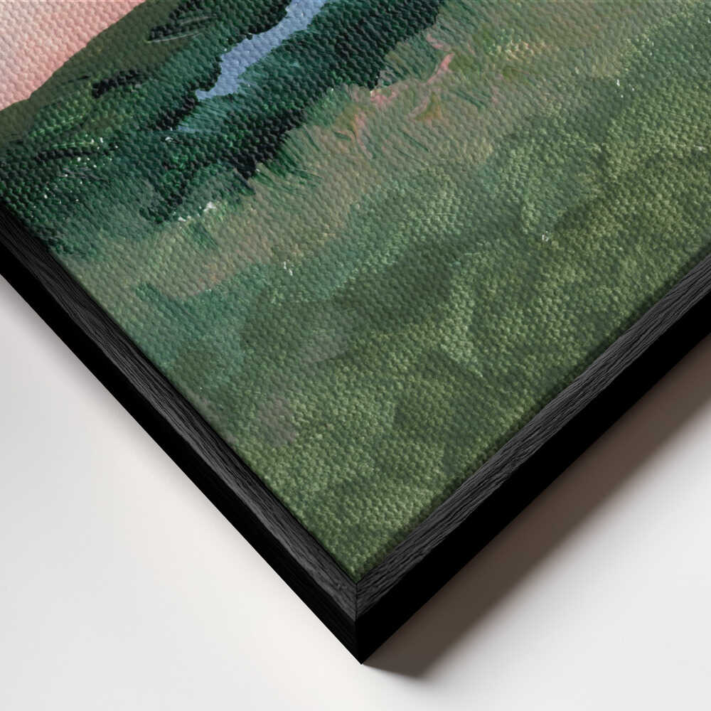 "Pink Sky Coastal View" by Nikita Jariwala — Coastal Wall Art