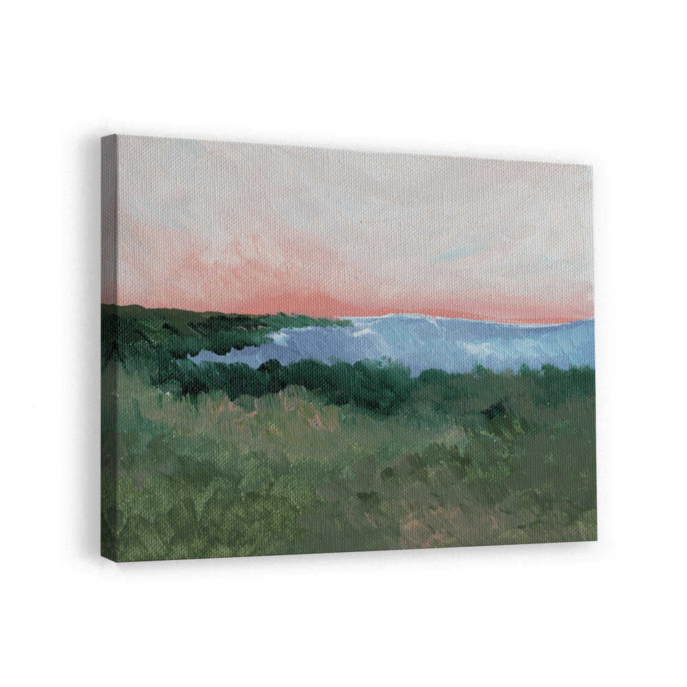 "Pink Sky Coastal View" by Nikita Jariwala — Coastal Wall Art