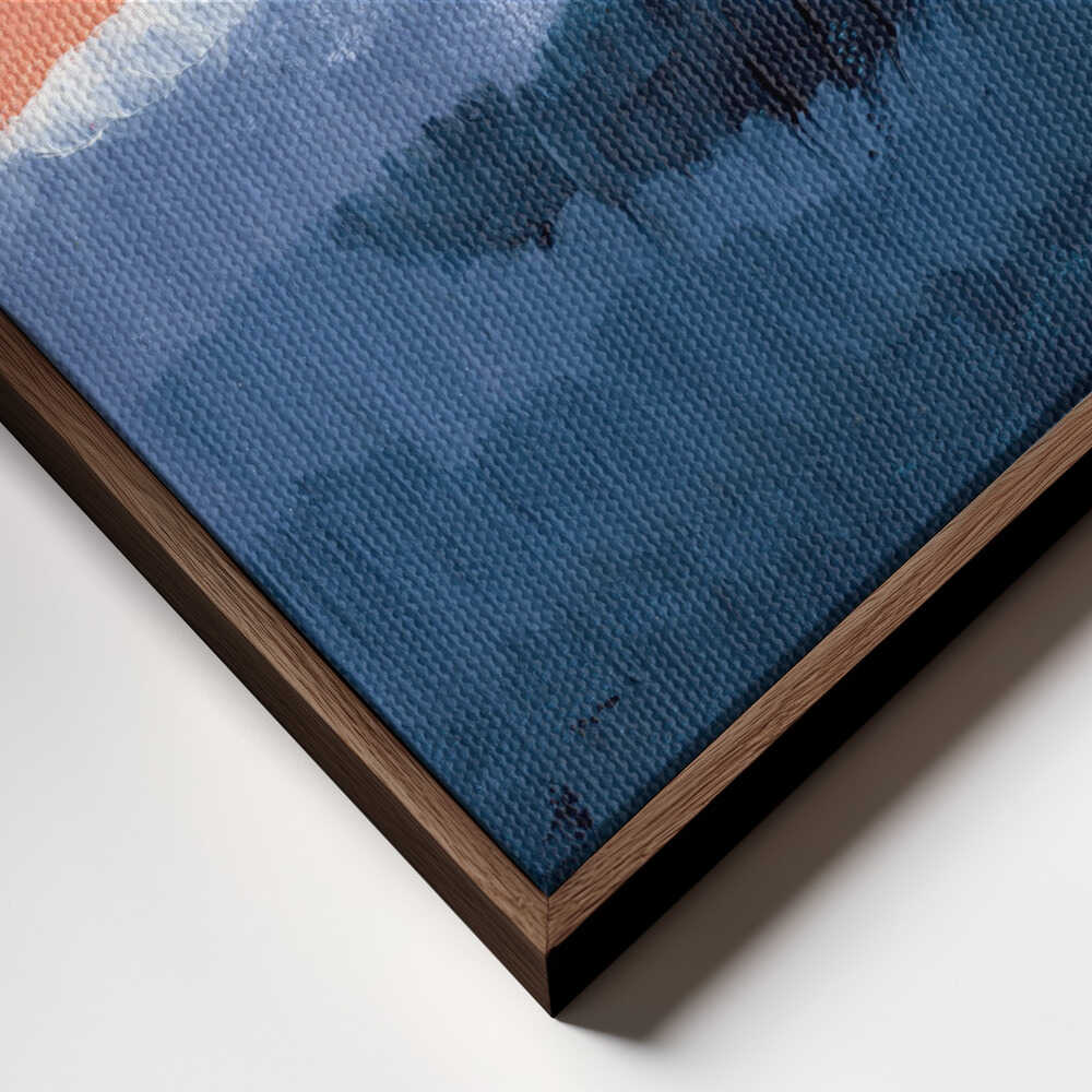 "Misty Blue Mountains" by Nikita Jariwala — Landscape Wall Art