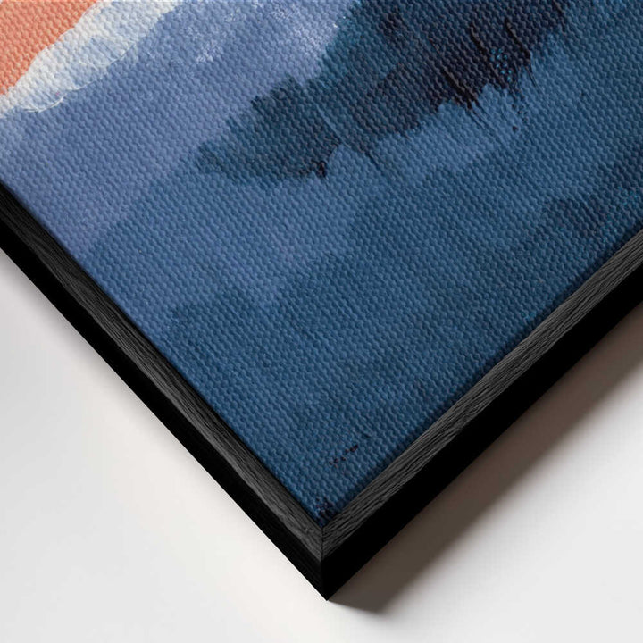 "Misty Blue Mountains" by Nikita Jariwala — Landscape Wall Art
