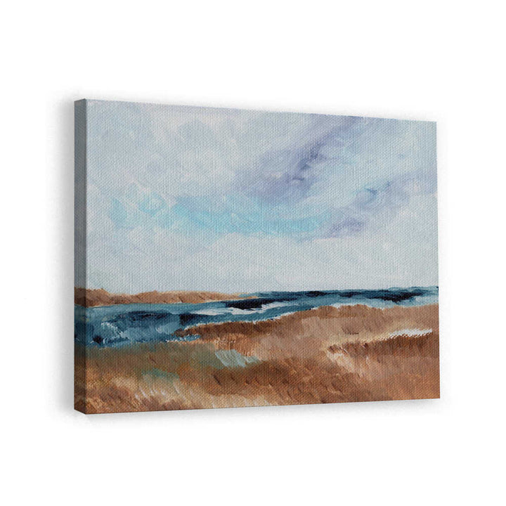 "Serene Coastal Landscape" by Nikita Jariwala — Coastal Wall Art